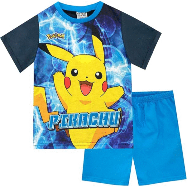 Pokemon Schlafanzug Jungen | Pikachu Pyjama Kurz