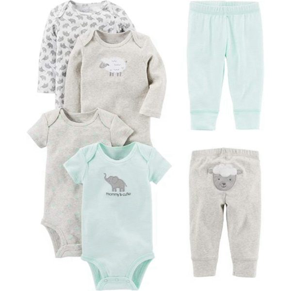 Simple Joys by Carter's Unisex Baby Infant-and-Toddler-Pants-Clothing-Sets
