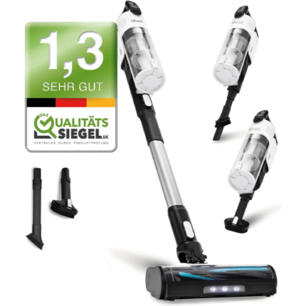 Levoit Akku-Staubsauger – 4-in-1, Tierhaardüse, 50 Min Laufzeit, beutellos